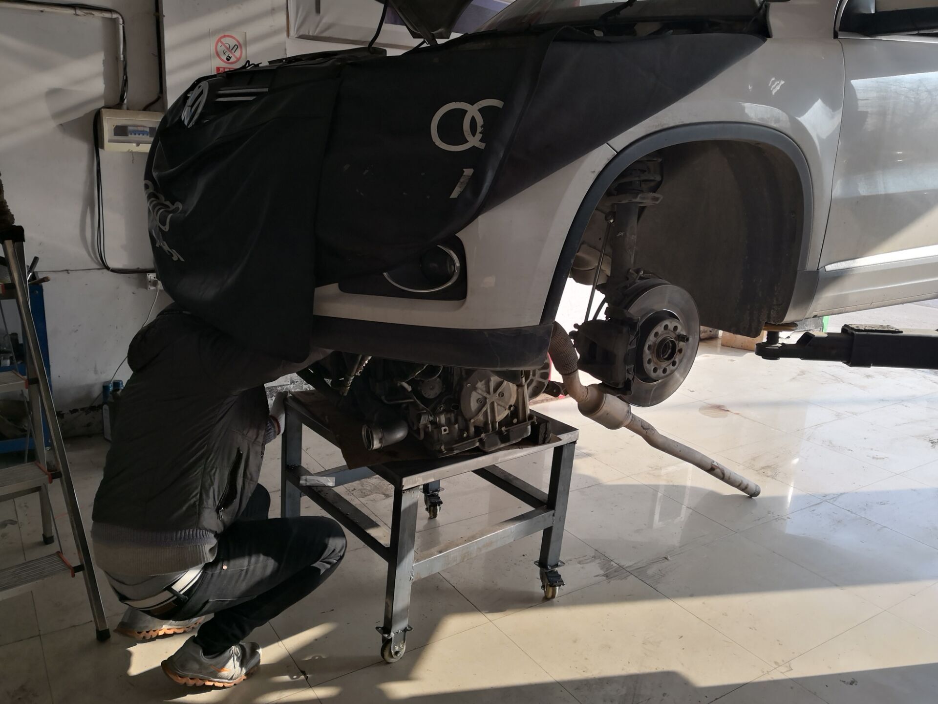 途观ea888正时链条跳齿有啥症状,途观ea888发动机正时老跳齿