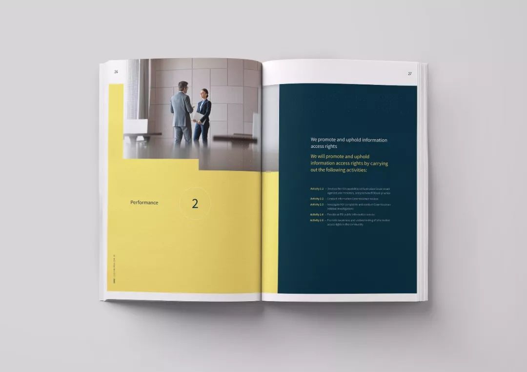 简约大气的企业宣传册／画册设计精选