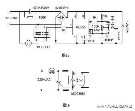 555定时器的应用设计,555定时器构成的应用电路