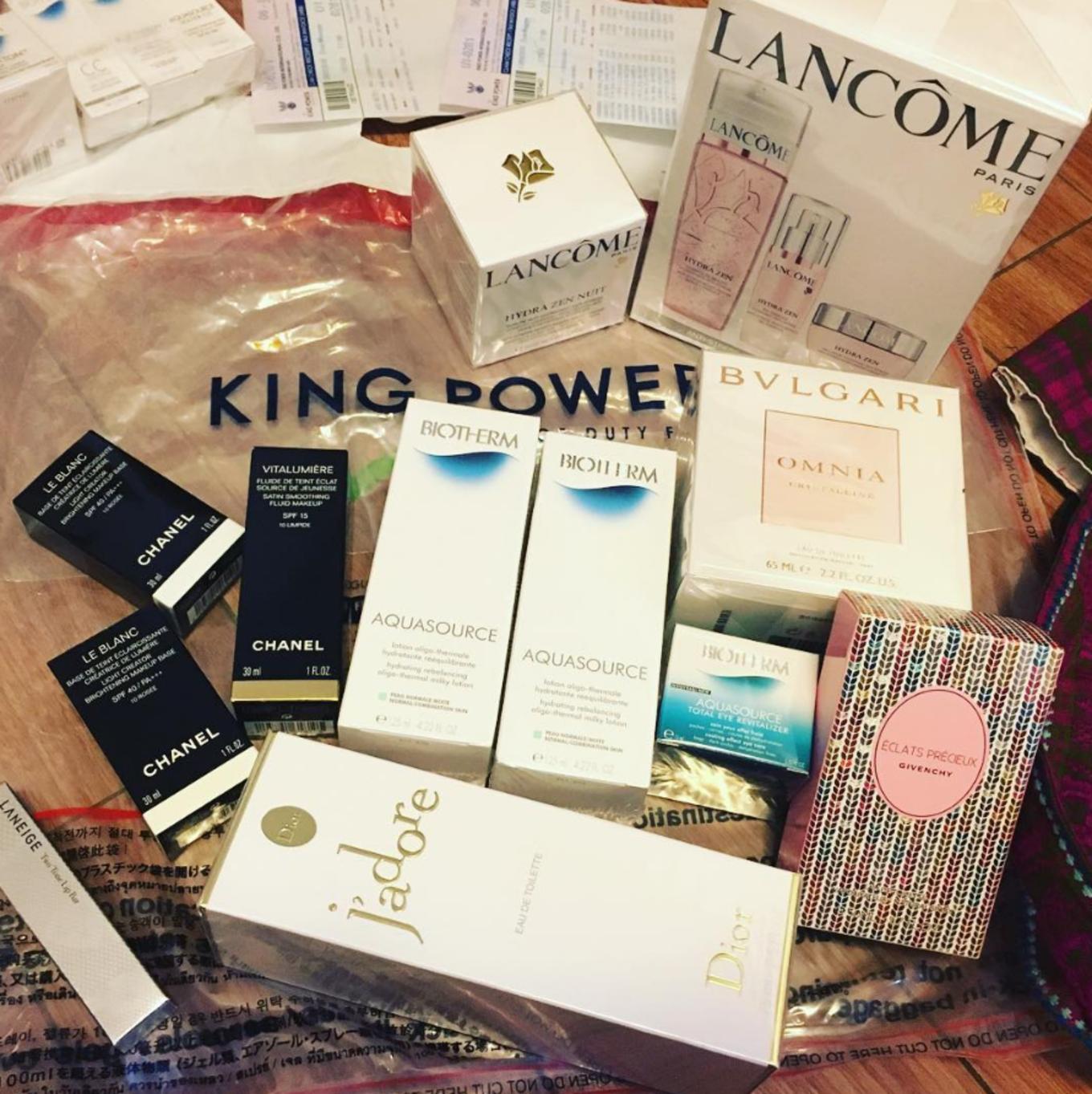 曼谷王权免税店亚洲航空机票,去泰国王权免税买东西怎么退税