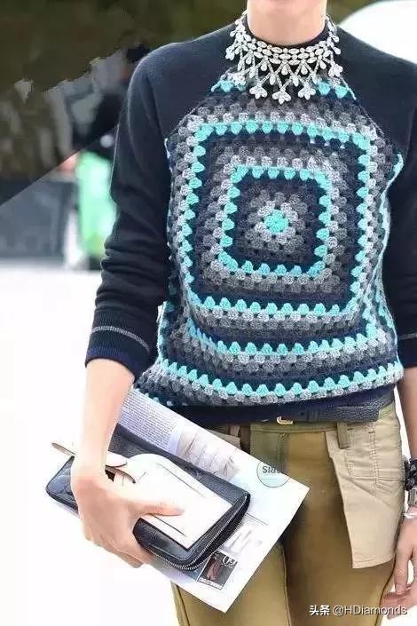 适合女生戴的毛衣链,毛衣链高级感叠戴