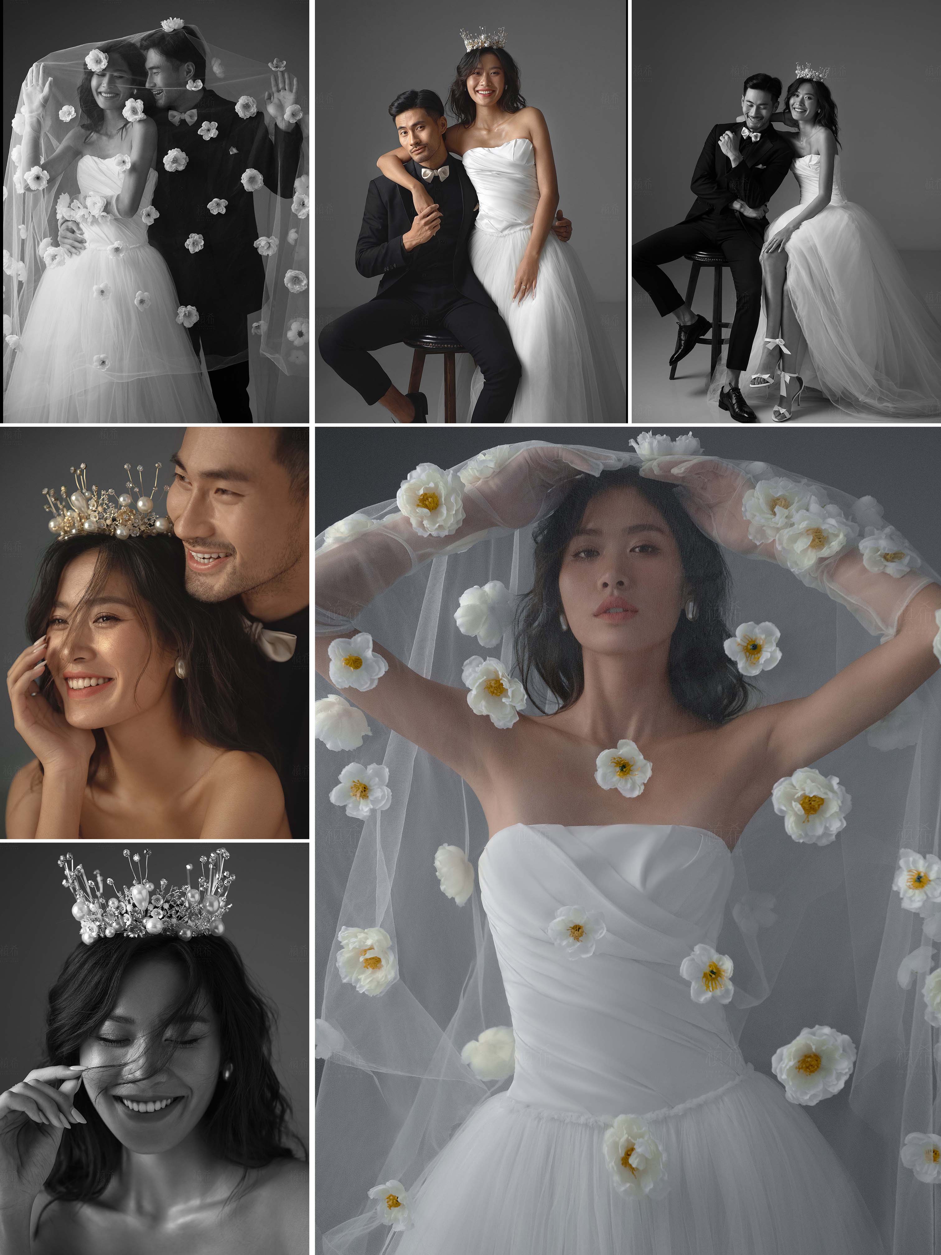 入手必备的婚纱照风格,海边婚纱照如何选择色调