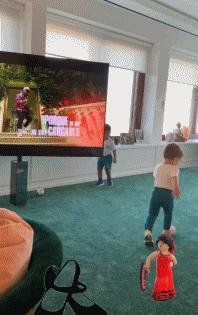 太萌了！C罗2岁女儿超萌热舞乔治娜真会带孩子