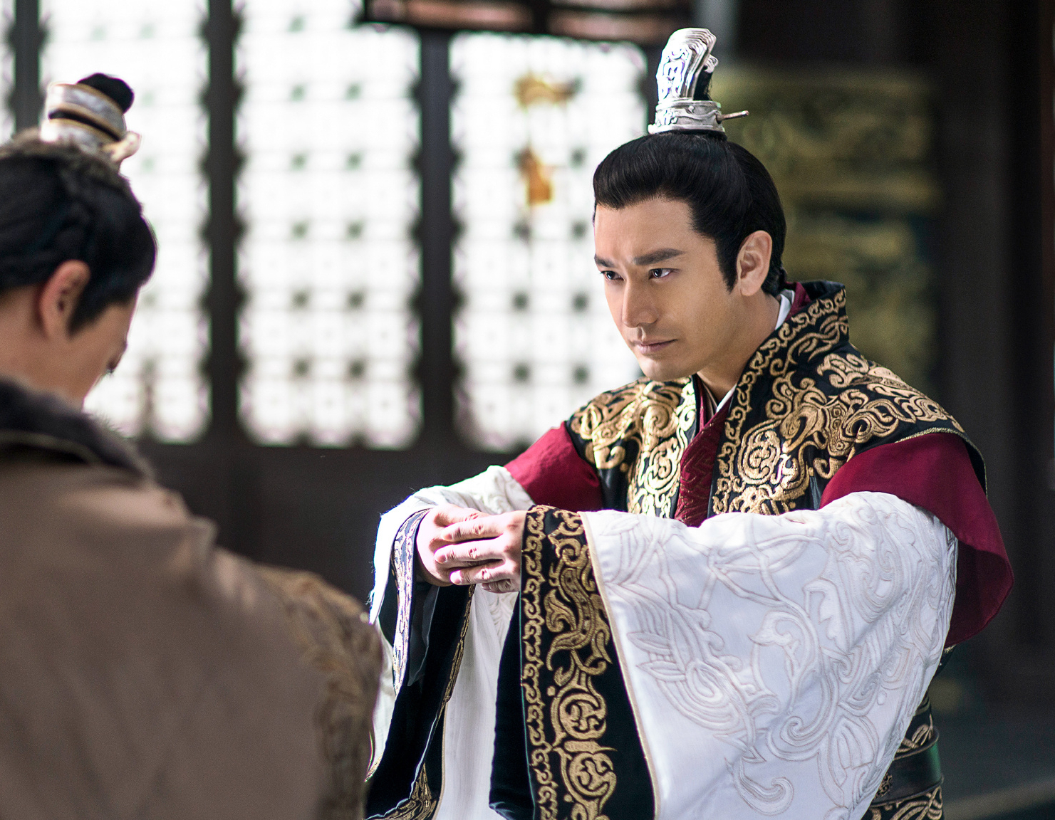 黄晓明演技巅峰之作《琅琊榜2》，这是谁的儿子，老公？太完美了