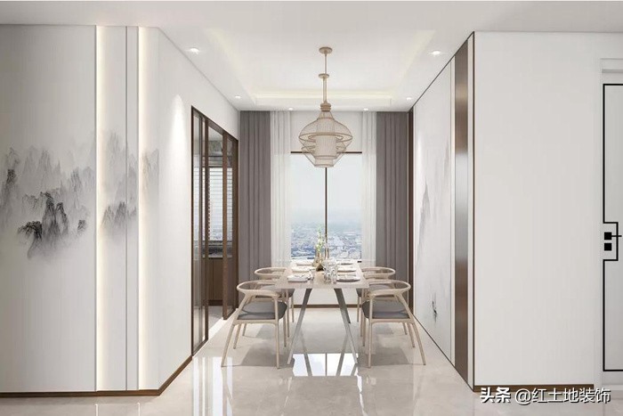 珠海实景中式风格装修设计,珠海新中式风格全屋设计