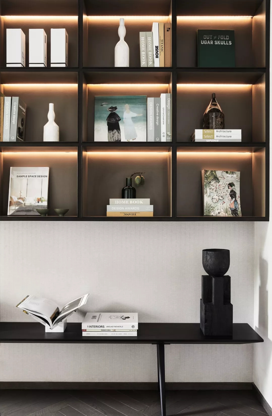 温柔不失高级的现代简约风住宅,住宅的现代简约主义风格