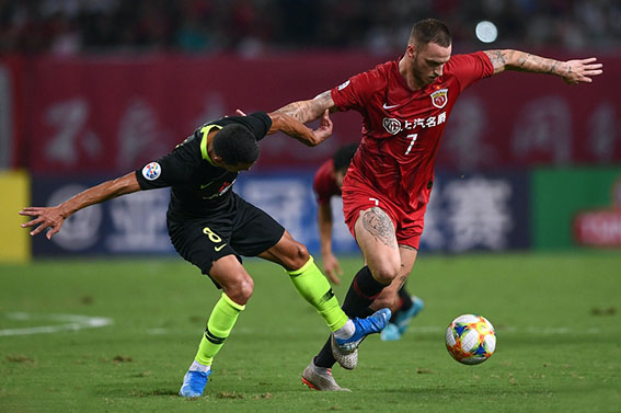 上港2:1逆转鲁能,上港队亚冠最新消息