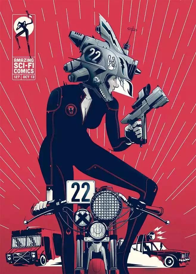 幽默风趣的创意插画摄影,幽默化插画