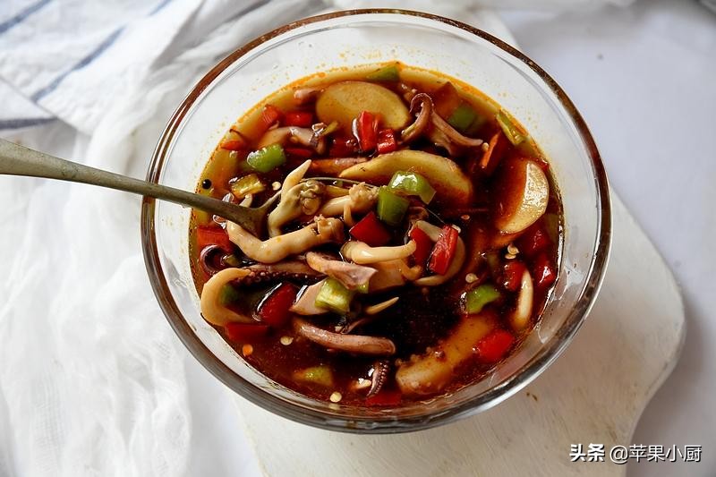 即食麻辣鸟贝,鸟贝捞汁小海鲜