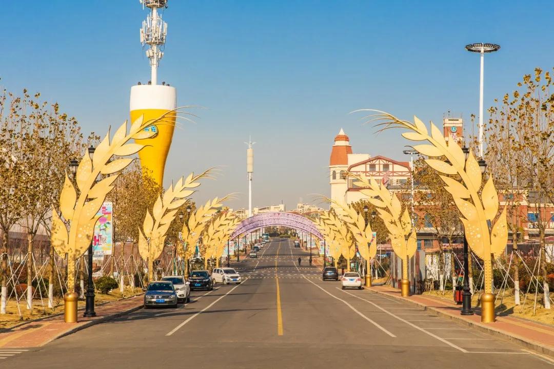 青岛西海岸金沙滩啤酒城,青岛金沙滩啤酒城简介