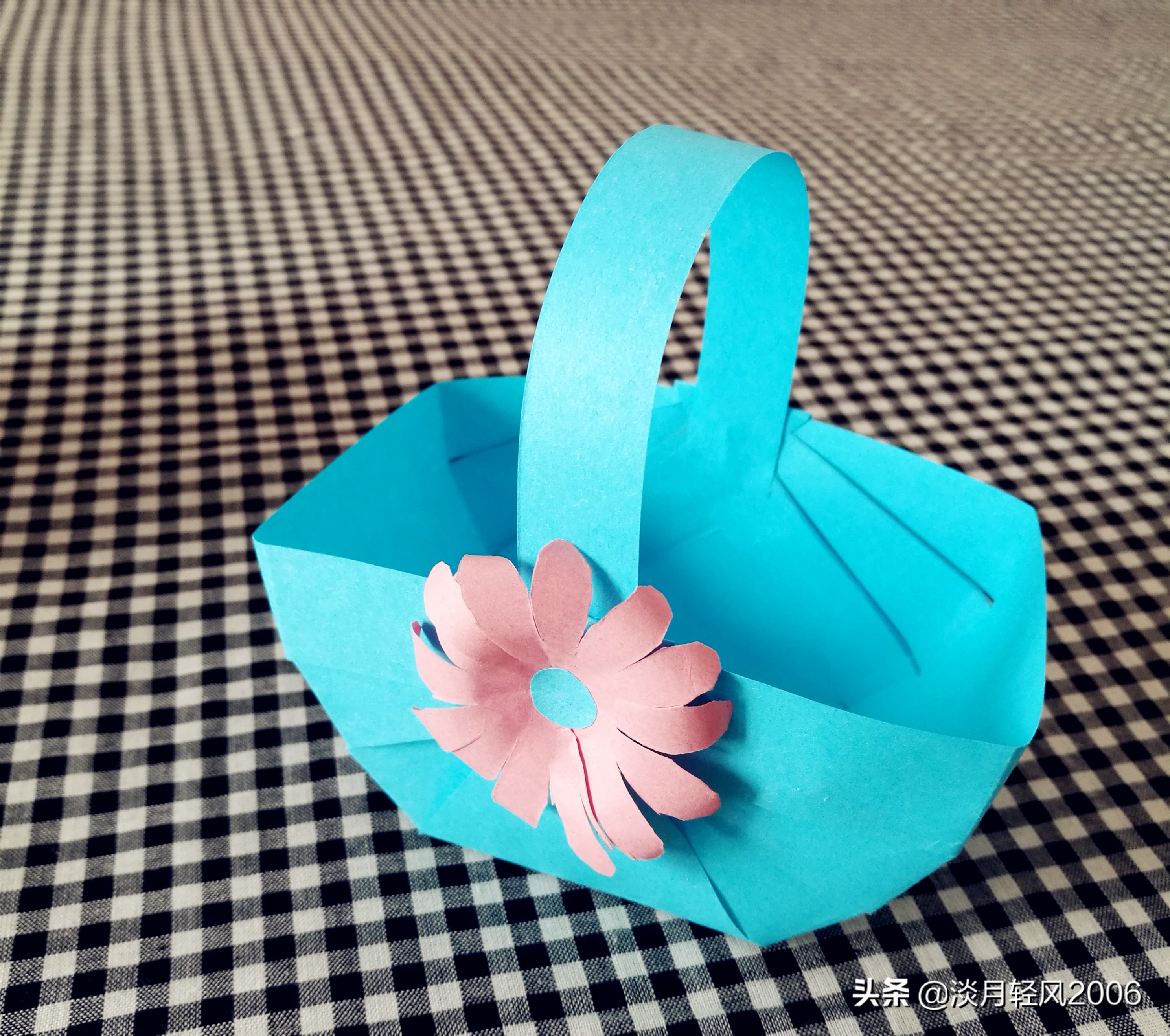 手工卡纸篮子制作大全简单,竹篮手工制作幼儿园卡纸