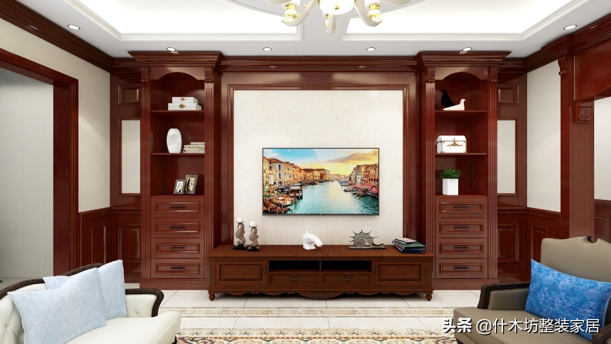 什木坊全屋定制轻奢风格,什木坊木门全屋整装