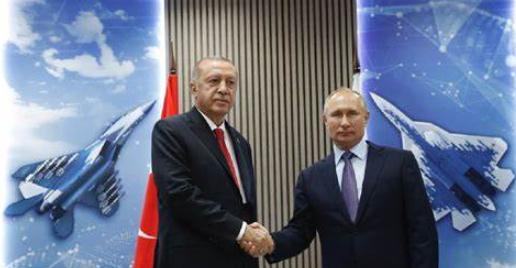 埃尔多安陪同普京观看苏57,普京采访苏57