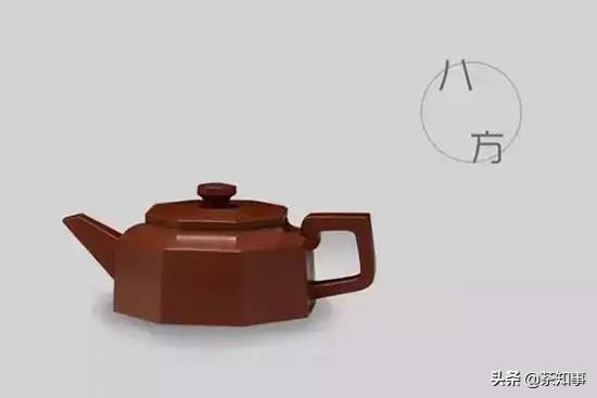 高端茶器茶具紫砂壶的区别,紫砂壶的壶型种类图解大全