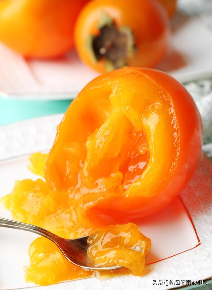 霜降吃柿子柿柿如意,霜降时节吃柿子润肺健脾好处多