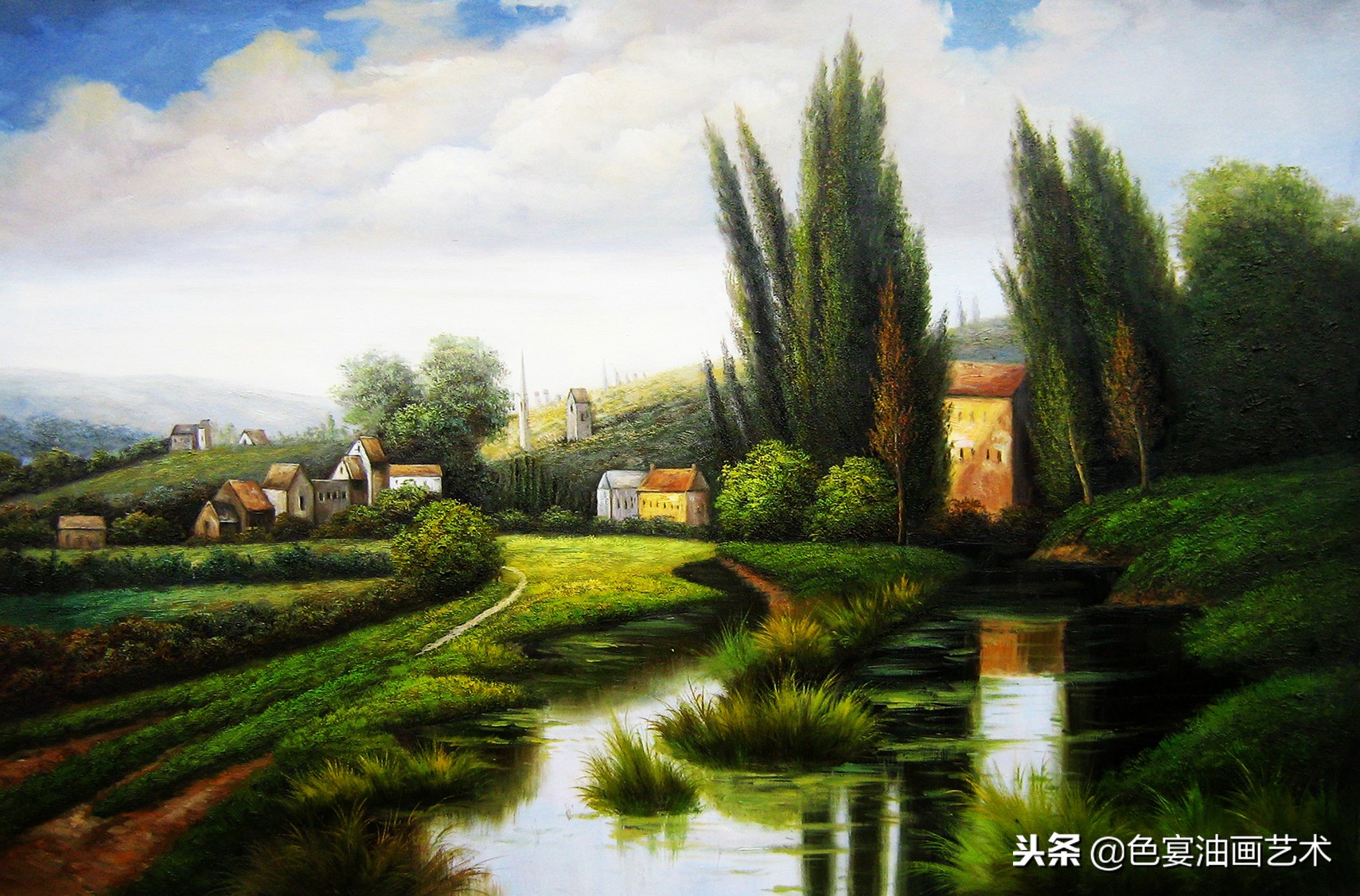 俄罗斯油画大师风景油画教程视频,油画大师油画风景创作教学视频