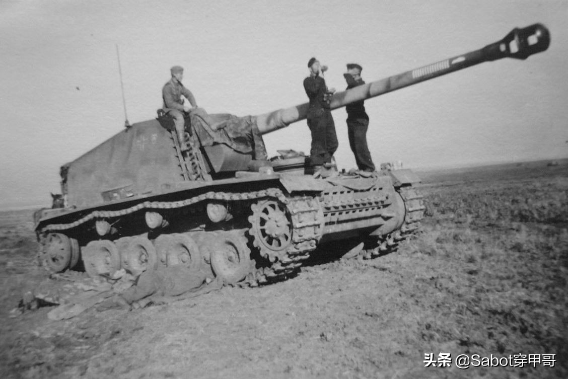二战德国埃米尔坦克歼击车,二战德军轮式坦克歼击车