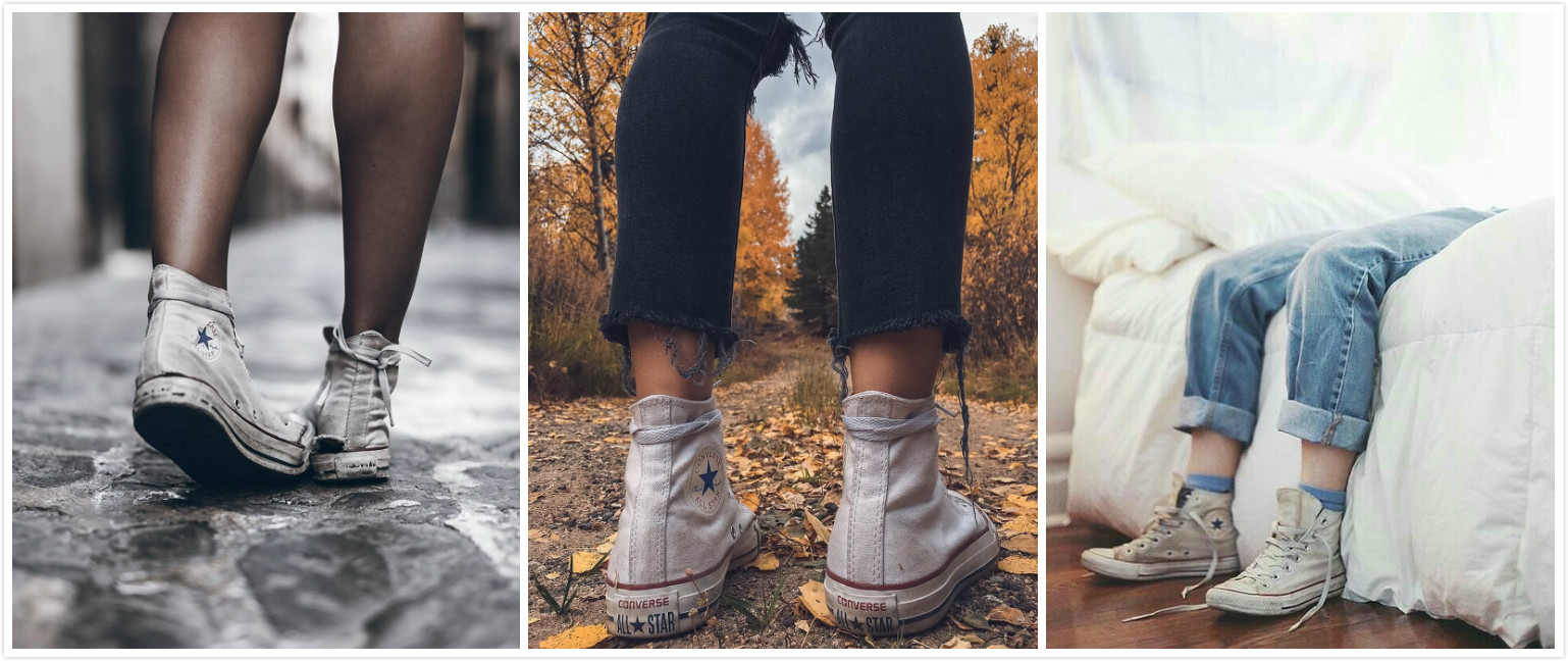 高帮帆布鞋经典款和复古款,经典不过时的潮流单品高帮帆布鞋