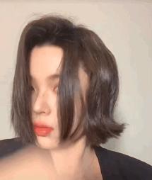 适合拽姐的简单短发霸气发型,拽拽的短发发型