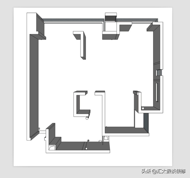 灰白绿原木家具装修风格,黑白灰原木简约风格