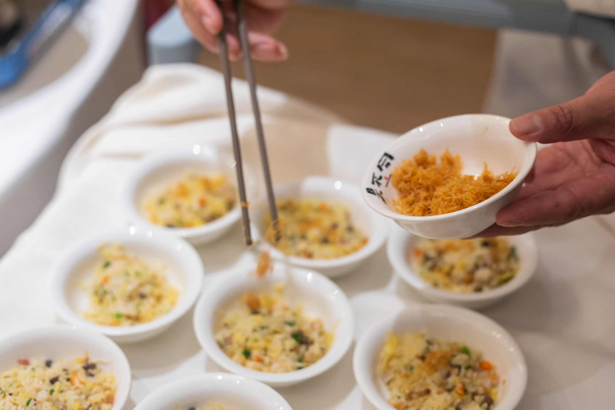 文思豆腐淮扬菜刀功精细,淮扬菜大师扬州炒饭做法