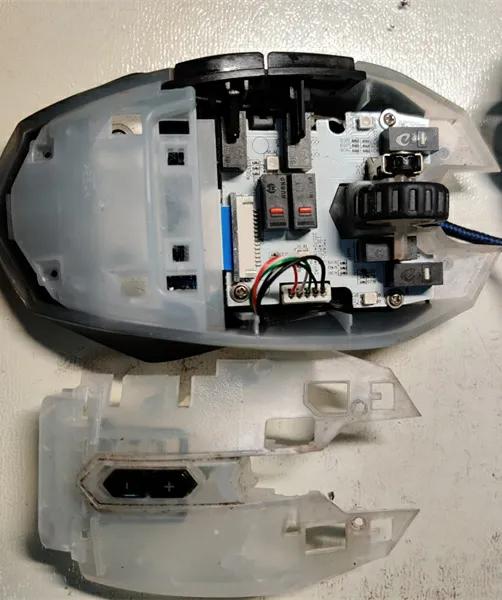 达尔优六代鼠标,达尔优鼠标维修