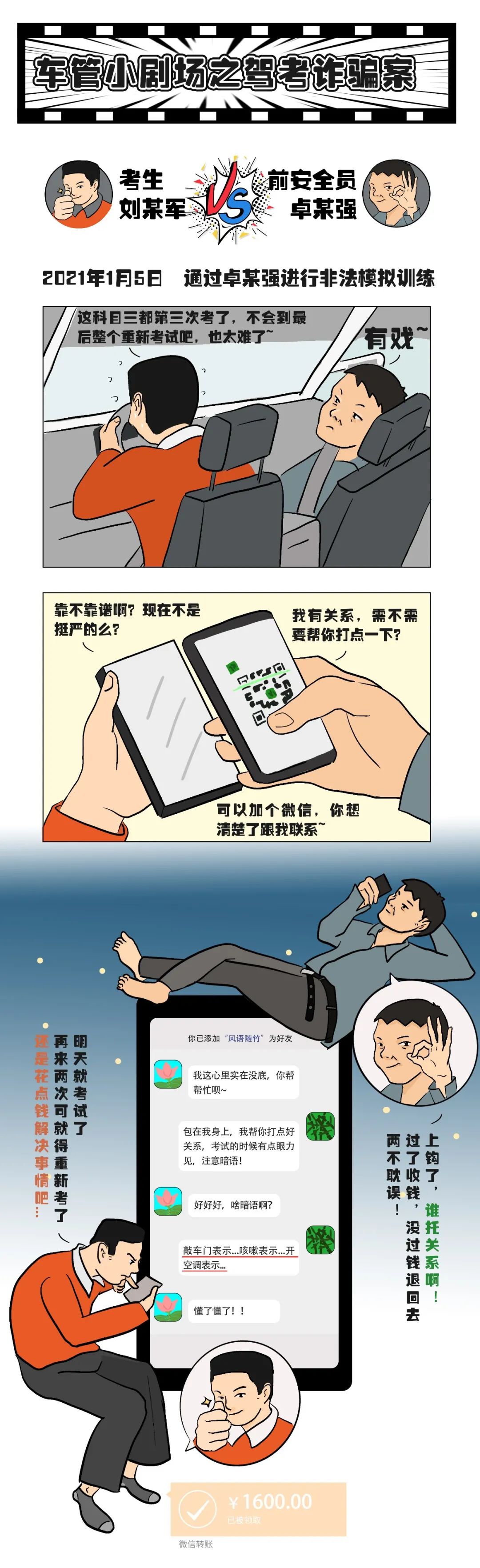 给点¥疏通关系，科目三稳过？这是诈骗！