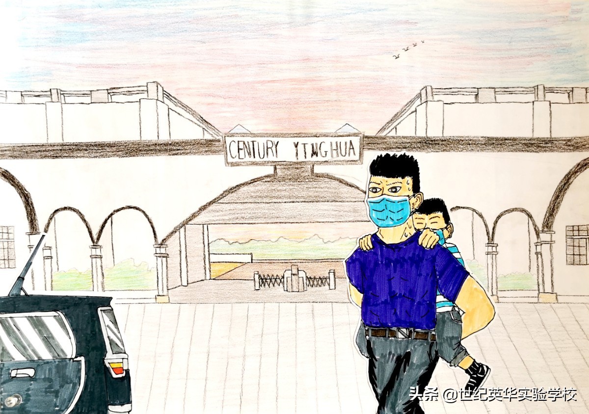 生活中温暖感人的瞬间绘画作品,记录暖人心感人瞬间绘画