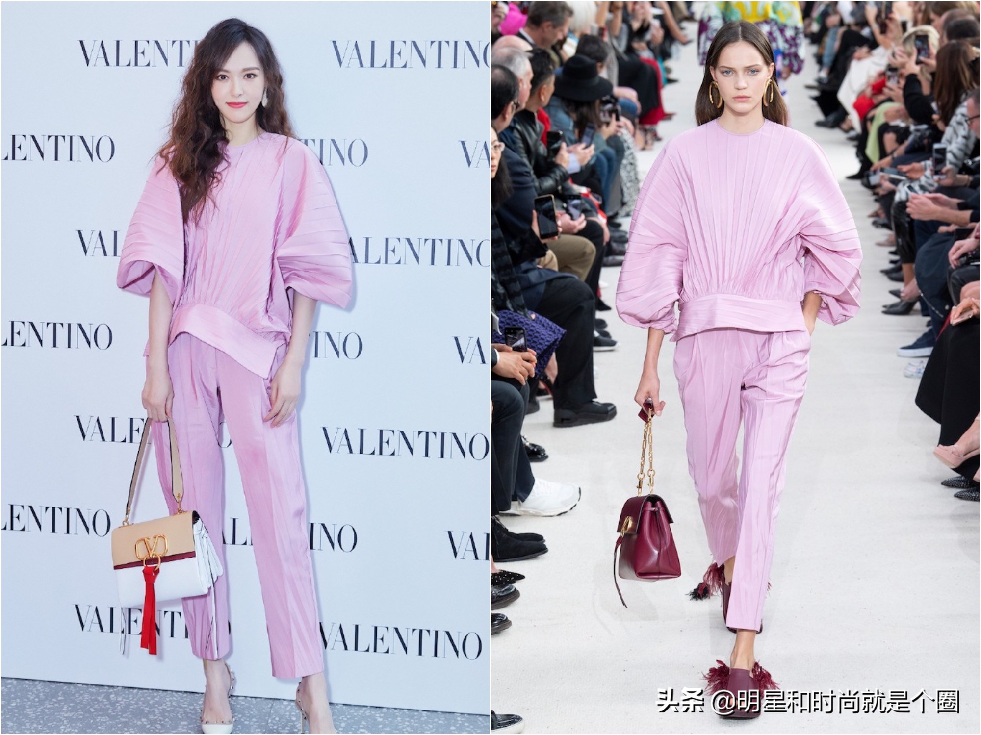 着红装的唐嫣美到冒泡,你穿起来真好看抖音