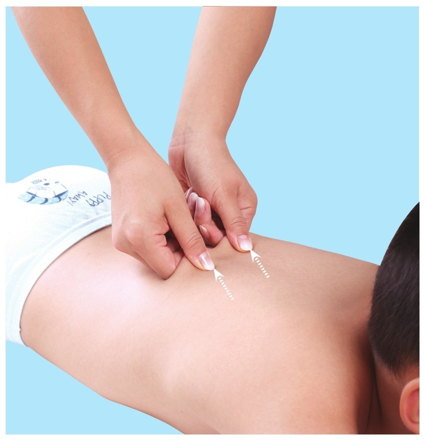 小儿退烧的最快方法按摩手法,小儿健脾消食的正确按摩手法