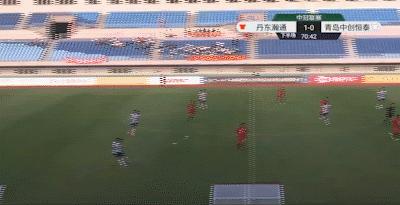 中冠—董铠宁鬼魅抢点破门田勇补时单刀救主丹东瀚通挺进中冠16强