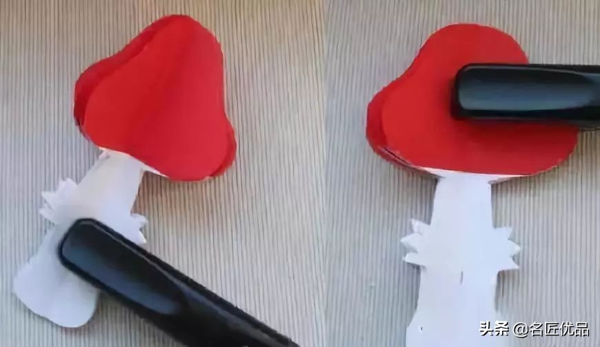 蘑菇亲子游乐场,手工制作幼儿园简单手工蘑菇