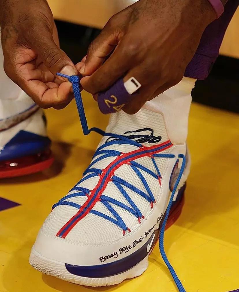 nba球星上脚布朗尼1代,nba球员上脚科比球鞋