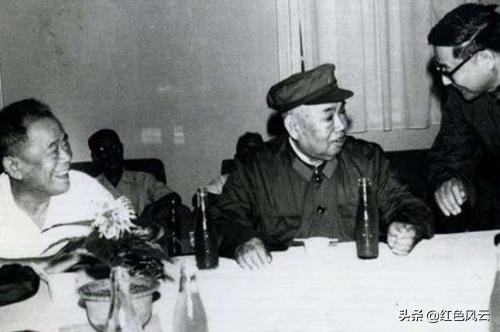 85年*小平邓**来南京看望*世友许**，*世友许**快步相迎，认真敬了一个军礼