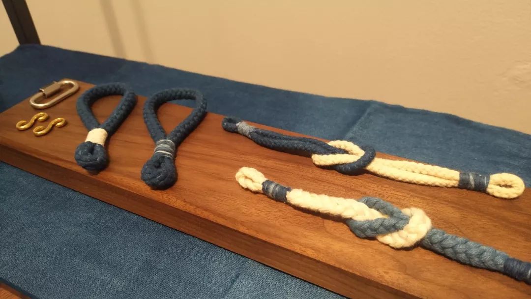 「研究生作品秀」倾尽靛蓝，绳结盘绕，一抹极致