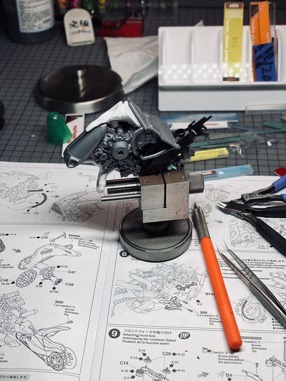 摩托车模拟器玩一玩,仿真合金1:18摩托车模型