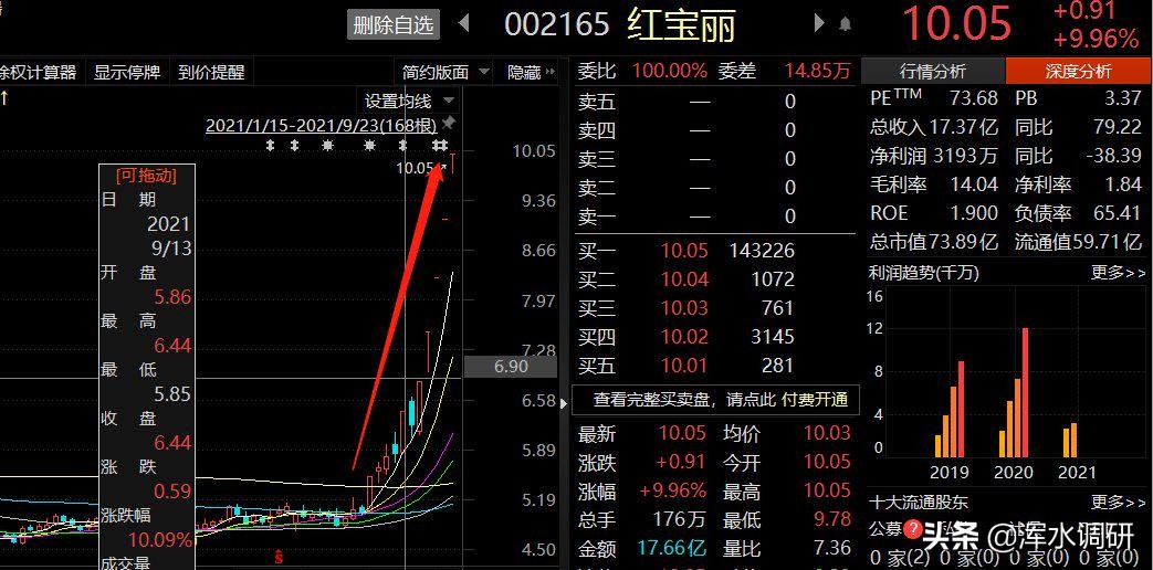 红宝丽股票最新准确消息,红宝丽会成为下一只牛股吗