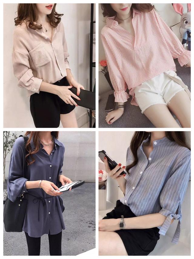 韩货文艺范衬衫,便宜又好的秋冬格子衬衫分享