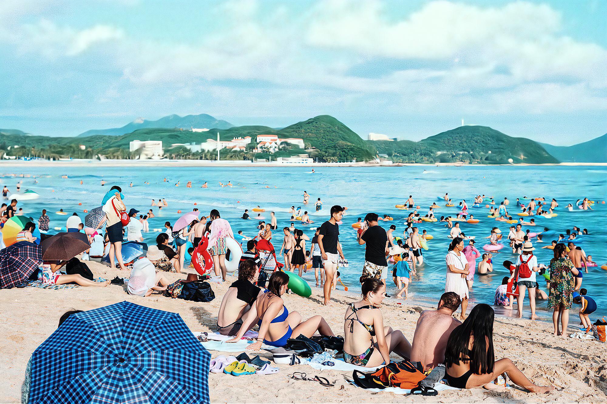 三亚大东海免费游玩,三亚大东海湾免费浴场