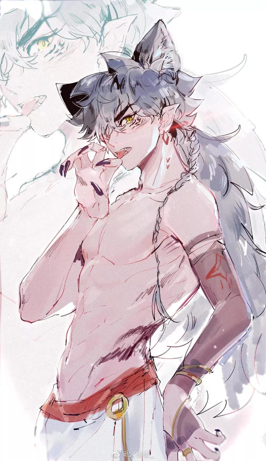 哈士奇养成狼,狼被养成了哈士奇