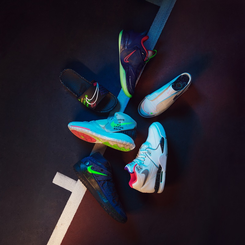 耐克涂鸦系列,耐克炫酷开箱