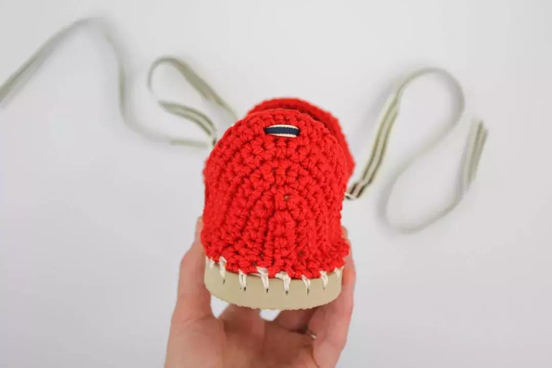 钩织婴儿凉鞋的钩法,100种夏凉鞋的钩织教程