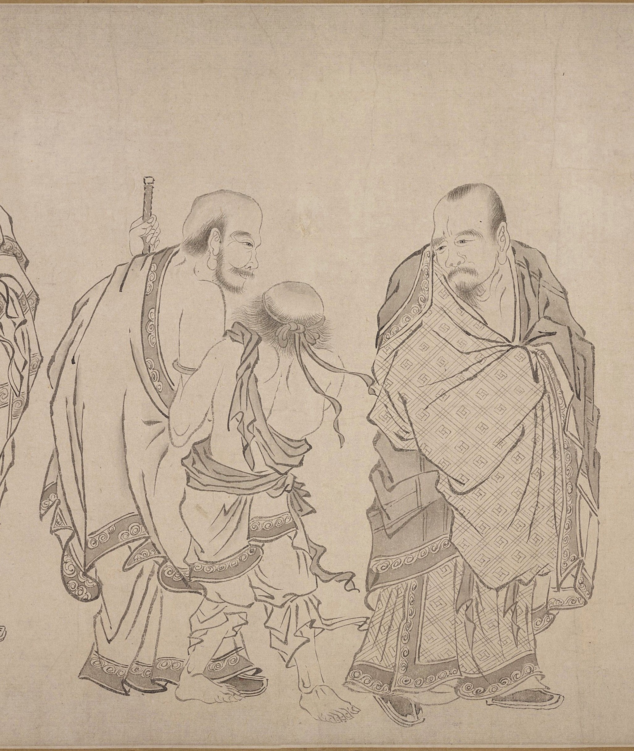 每日说画｜其画佛既有奉佛之虔诚，又有抒写性灵之洒脱