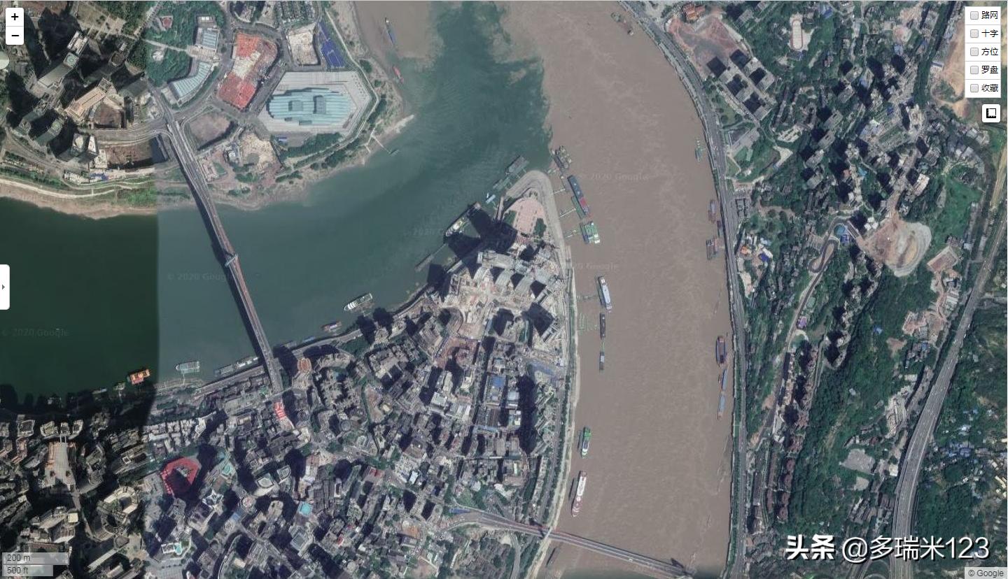 谷歌地图2018卫星图重庆,谷歌地图挑战重庆
