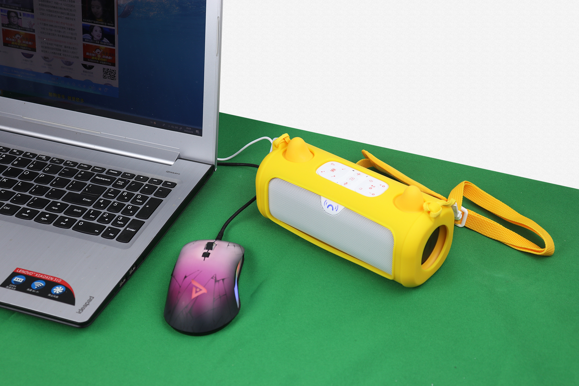 它不单单是儿童熏教机，它还是你一家大小的音箱牛