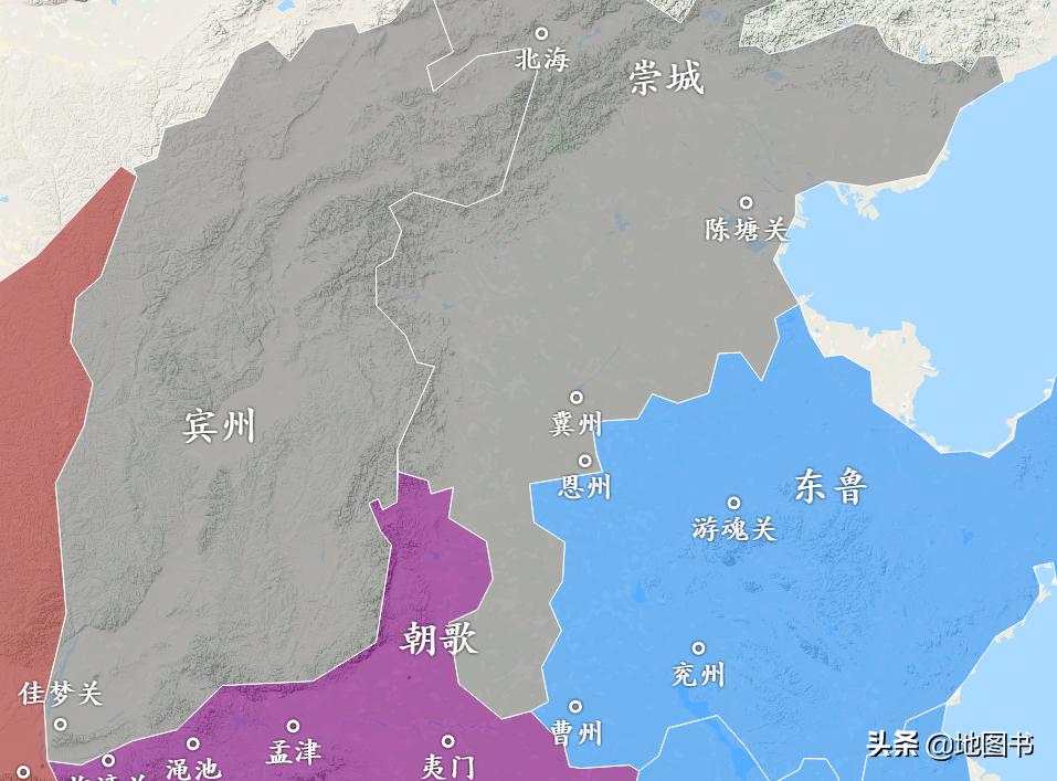 封神榜陈塘关在哪个位置,陈塘关位置在哪里