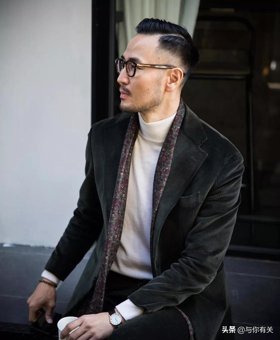 复古西装风,复古风西装质感