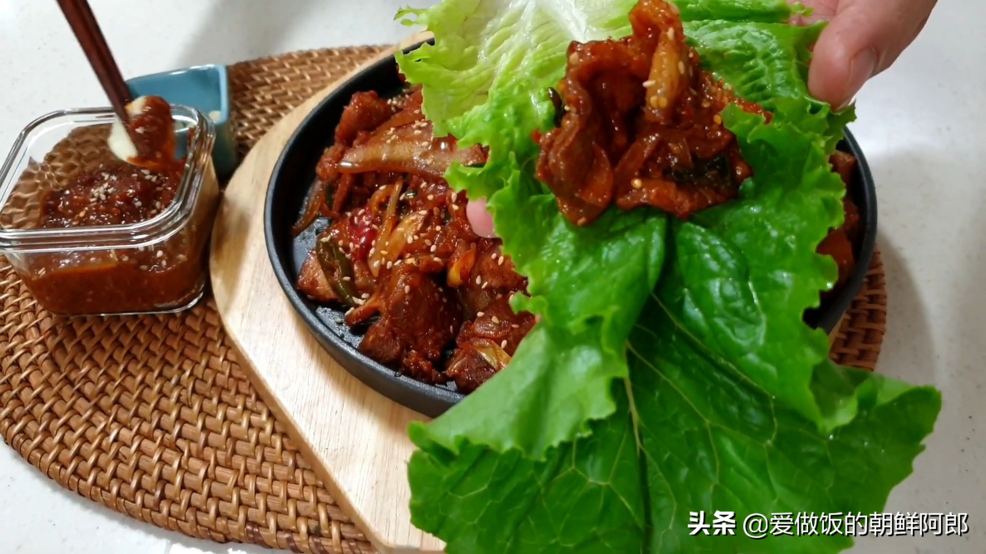 韩式烤肉蘸料酱汁配方,韩式烤肉蘸料做法大全