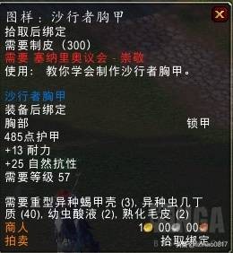 tbc怀旧服p5阶段术士最强装,魔兽世界怀旧服p5近战自然抗装备