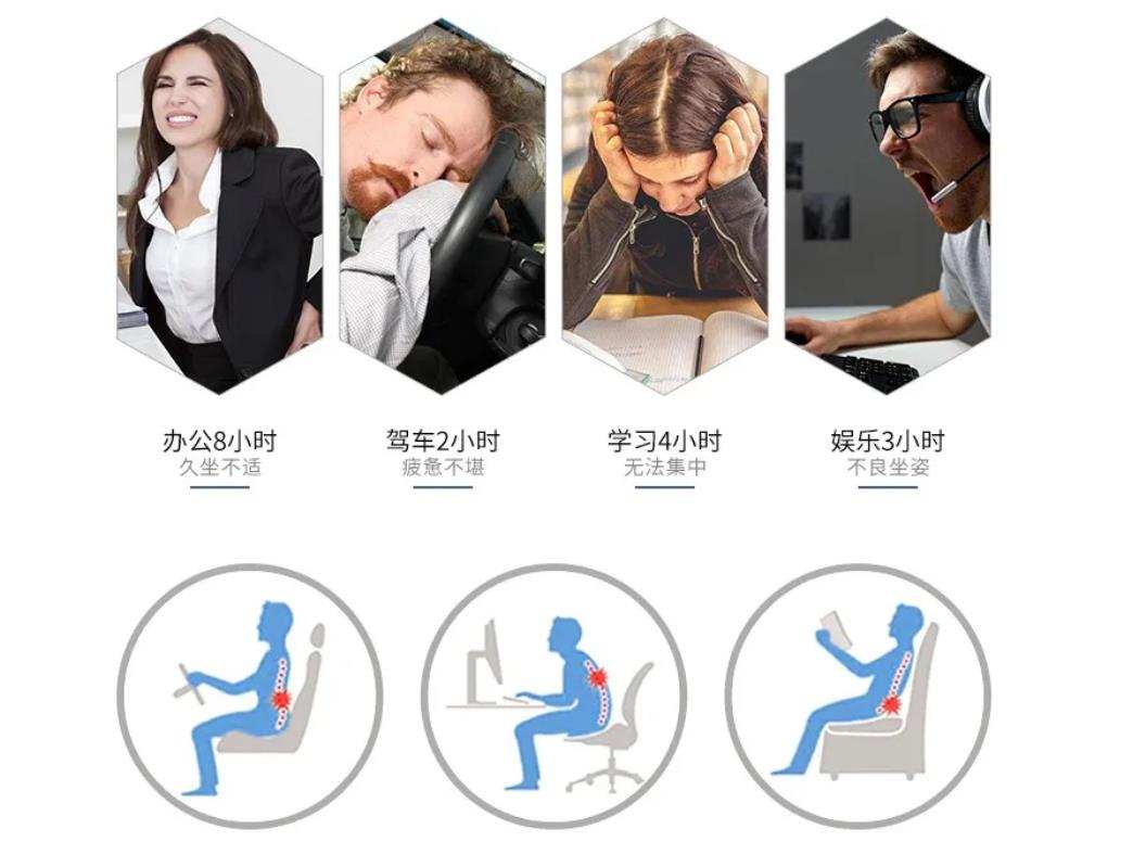 电动腰椎按摩器倍轻松,腰椎拉伸智能按摩器